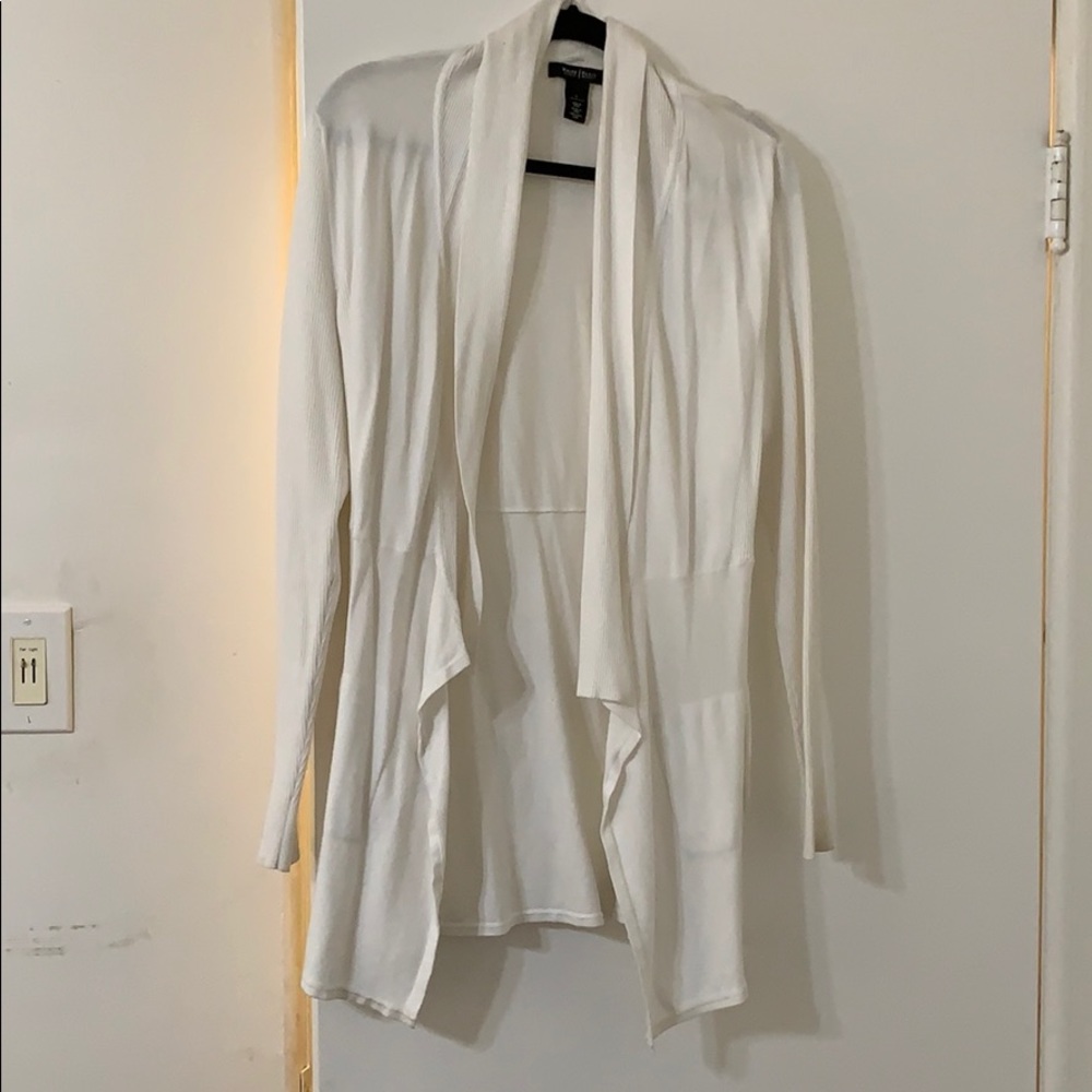 Long white Black House White Market  sweater